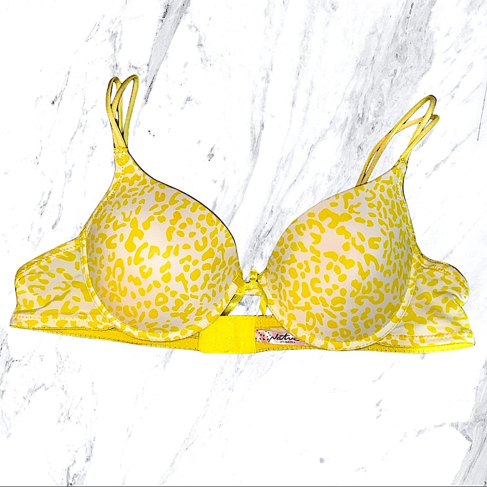 Native Intimates Animal Print Push-up Bra 36C